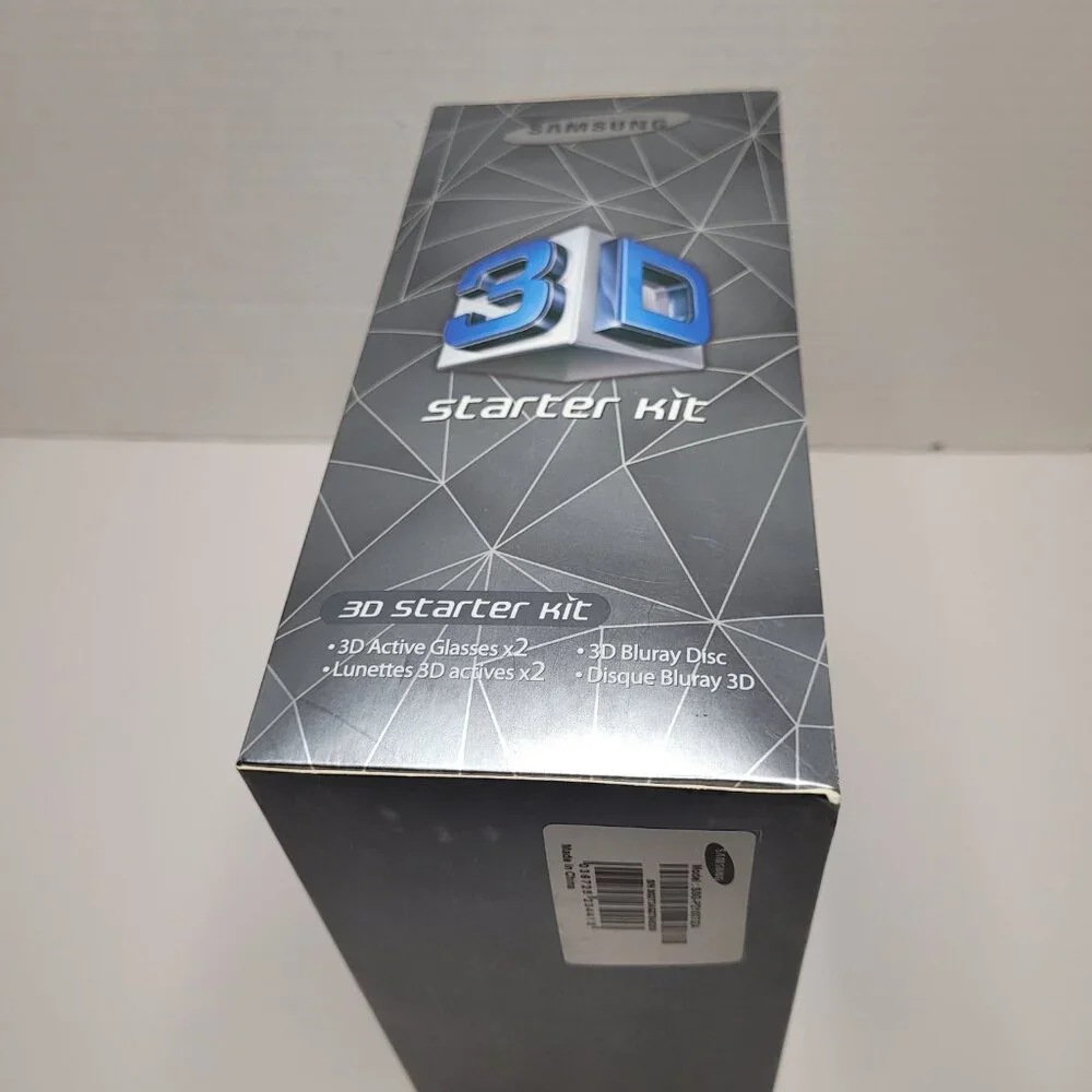 Samsung 3D Starter Kit Active Glasses & Monsters VS Aliens 3D Blu-Ray NEW